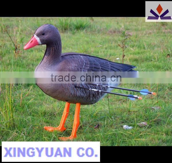 Inflatable shoot archery target goose