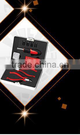 20pcs Promotional tool set of plastic case packed mini hand tool kit