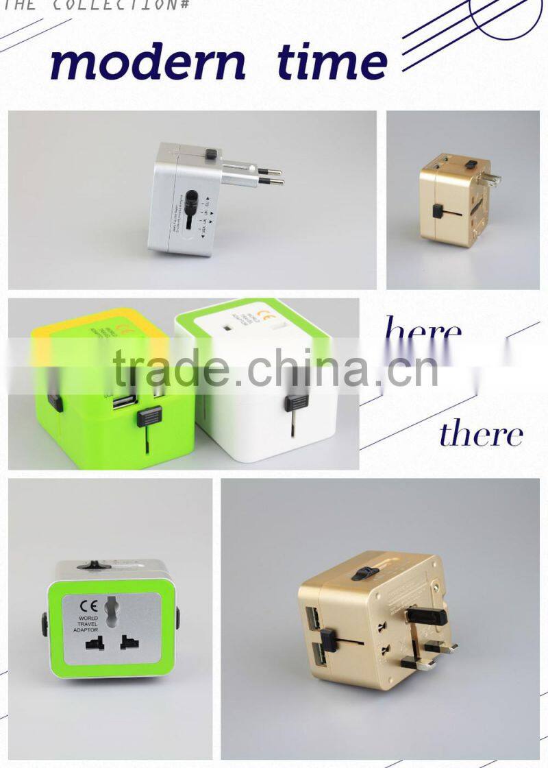 Universal travel adapter/electrical gift items