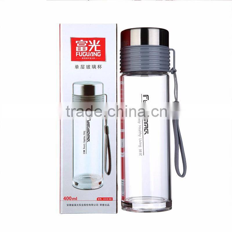 2016 Wholesale Student School Juice Glass Water Bottles Bulk