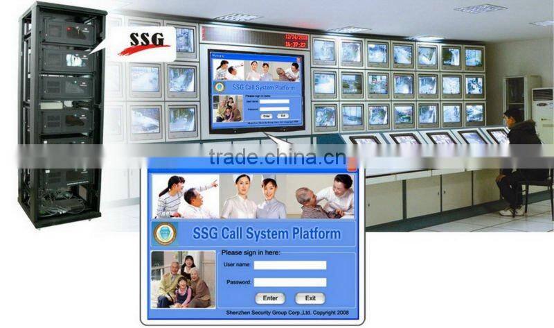 Elderly gsm alarm emergency call system