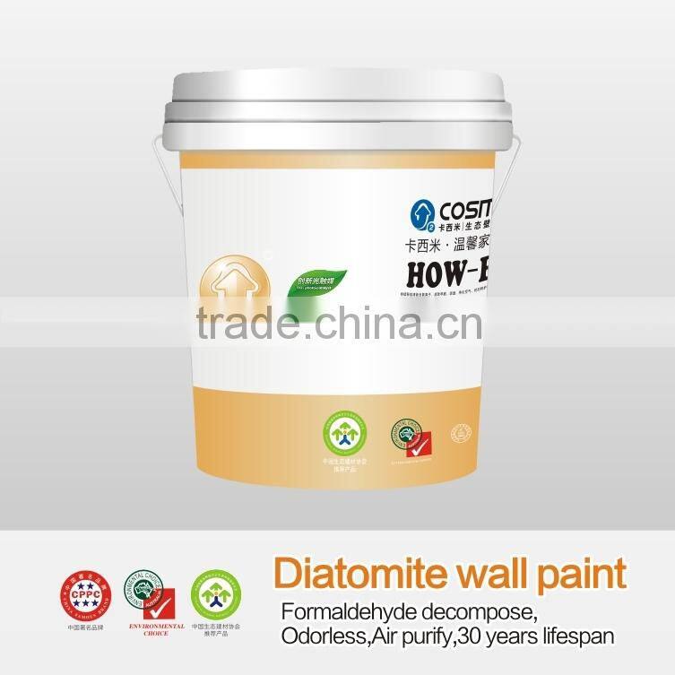 Diatomite wallpaper paint, wall art paint, wall patterns paint