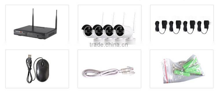 LS VISION 2.8-8mm motorised lens 4ch 960P wireless ip camera shenzhen camera supplier