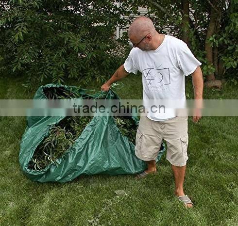 Long Time Durability Reusable Garden Leaf Tarps, Leaf Collector Bags Tarps