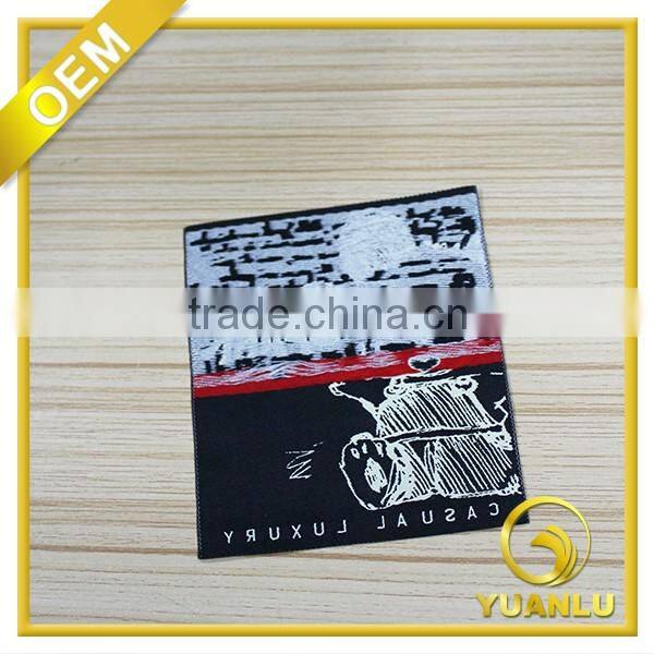 Woven garment label garment woven label woven clothing labels