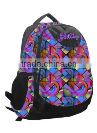 Fashion Sprot bag Hight Quality Flower School bag for 2016