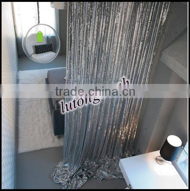 fashionable shimmer spangle sequin cloth curtain