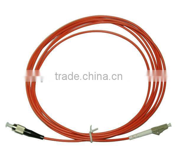 SC/FC/LC/ST APC/UPC 2.0/3.0mm PVC/LZSH single mode doublex fiber optic patch cord for network solution and project