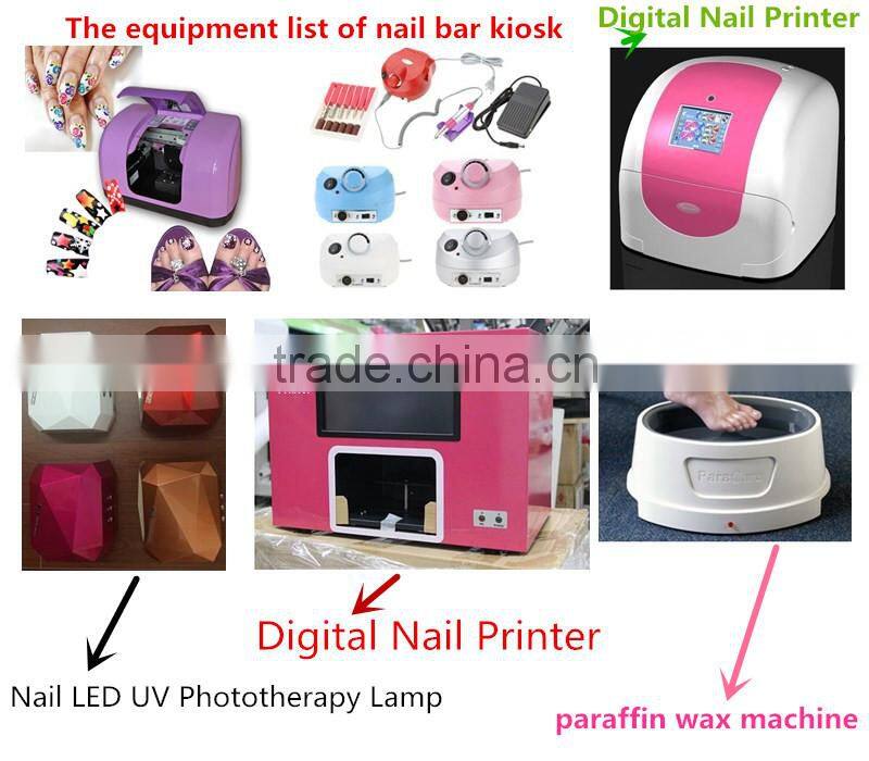 new design black manicure table nail salon table