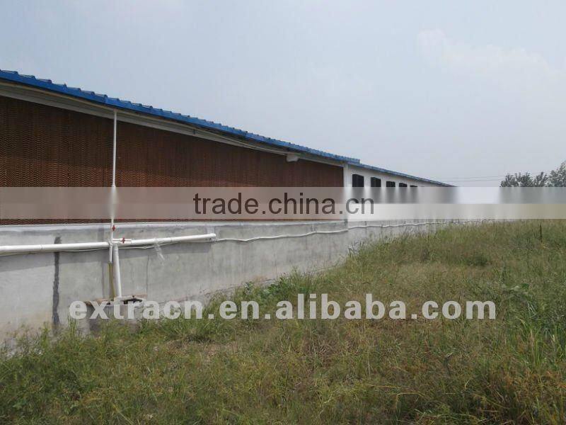 automatic poultry evaporative cooling pad
