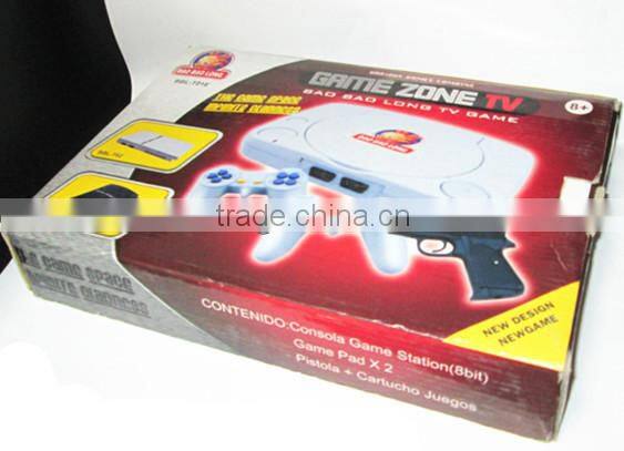 Sell 16 bit TV game console video game with pad inside shooting fighting fire games