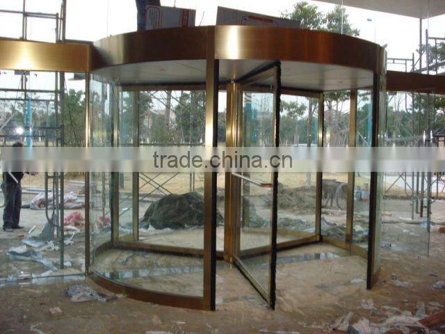 automatic revolving door