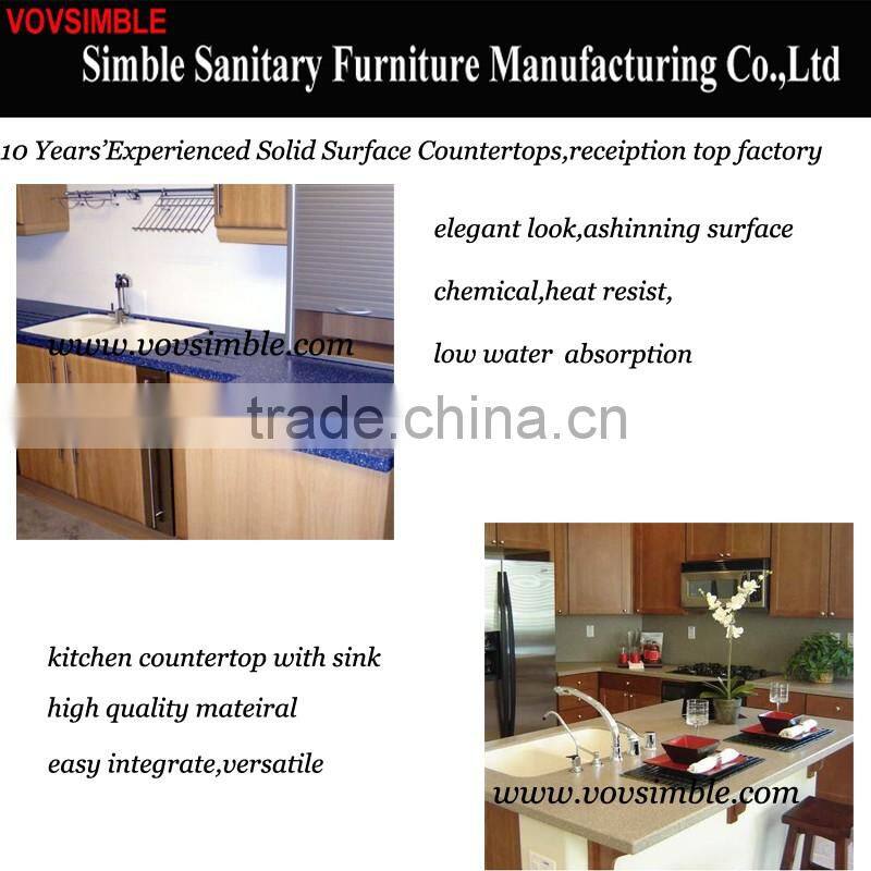 artificial marble Office Reception Counter Desk,Acrylic counter desk