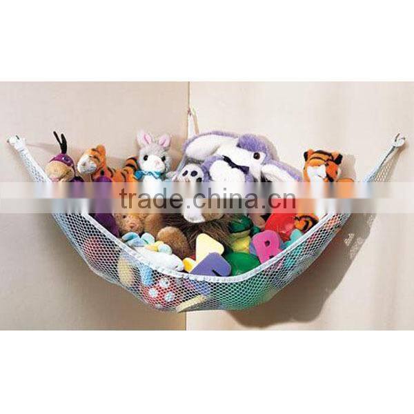 Baby jumbo hanging toy hammock storage