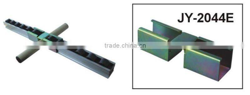 JY-2044E|Anti-rust equal roller track joint|Roller track metal connector for transport machine
