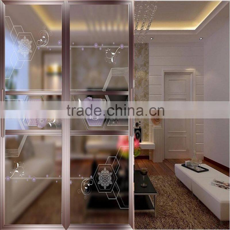 smart fashion sliding door glass