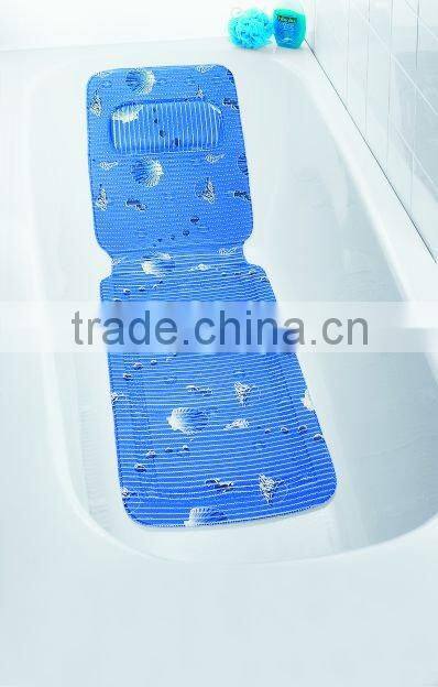 Pvc foam Eco-friendly anti-slip bath mat/floor mat