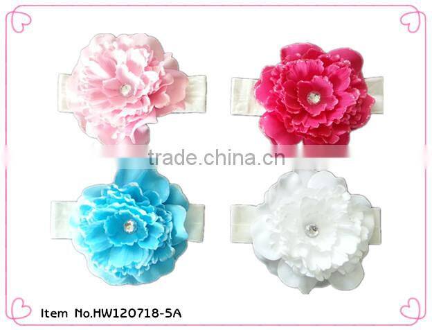 2014 cute flower baby headband headwrap manufacturer