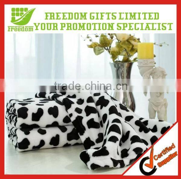 Personalized Logo Penguin Fleece Blanket