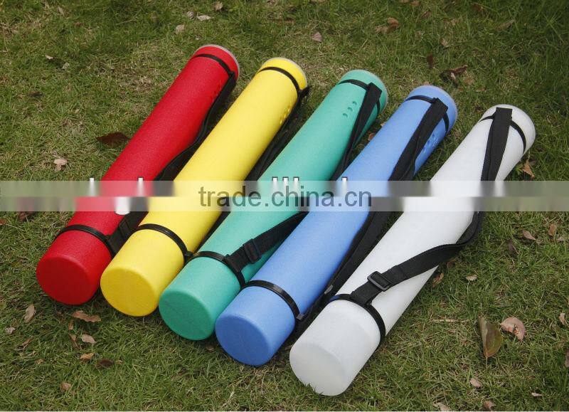 stretchable plastic map tube scroll holder