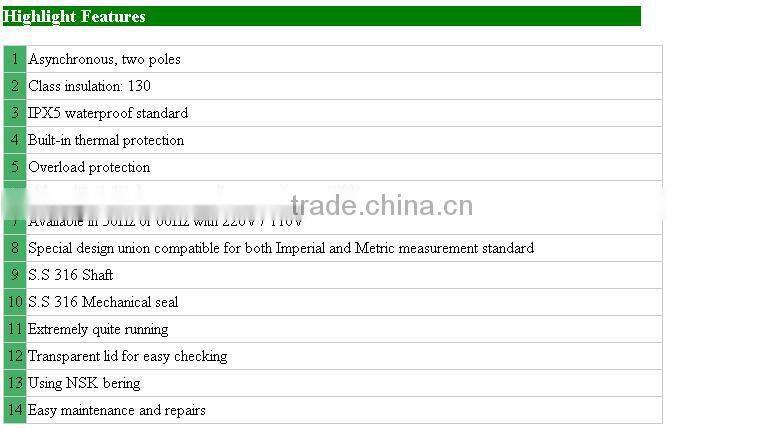 Wholesale hot tubs swimming pool sand filter pump from china