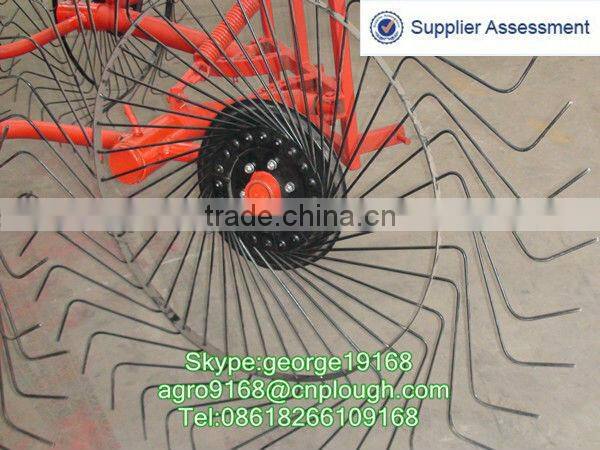 Tractor 4 discs leaf grabber rake for sale