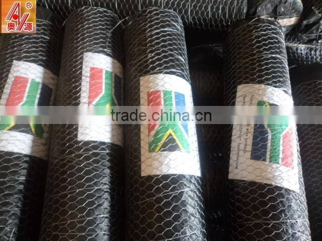 Anping best price PVC coated hexagonal wire mesh