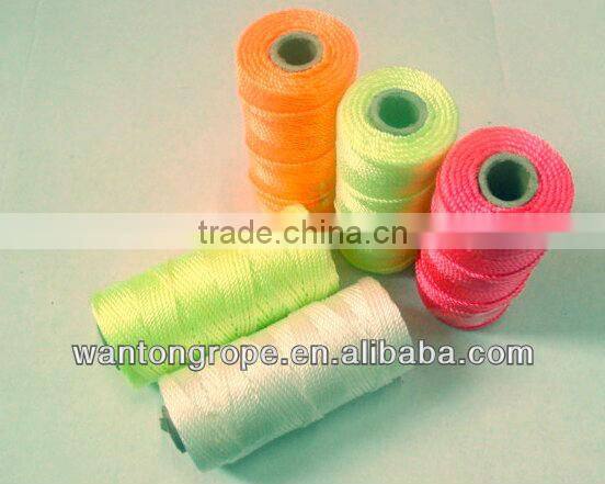 225 feet #18 Red & Blue Multifilament Twisted Polypropylene Mason's Twine