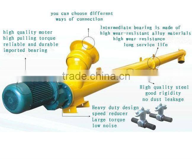 cement screw type conveyor for sale wih factory price