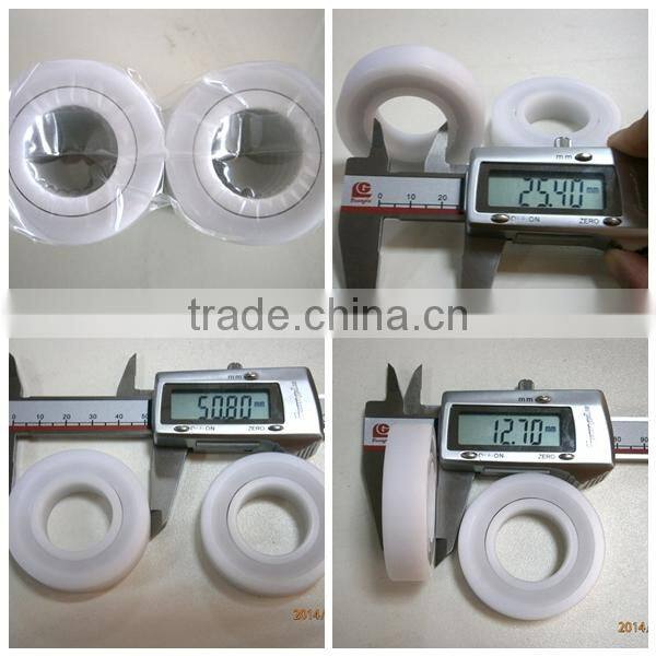 pom pp material plastic deep groove ball bearing manufacturers