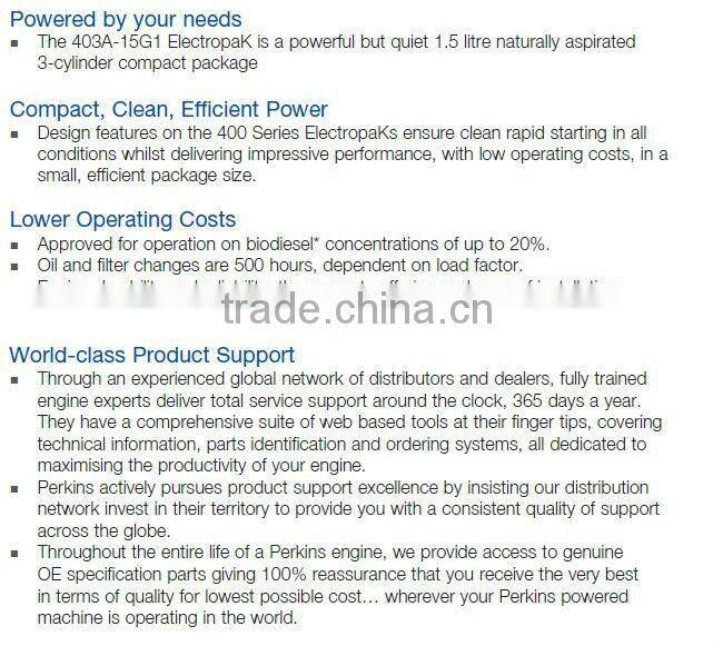 Radiator for Perkins 400 Series Diesel Engine 403A-15G1