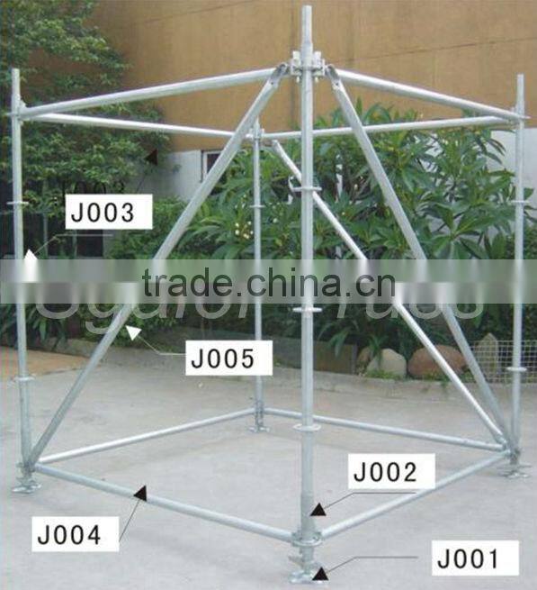Galvanized mobile tower Scaffolding