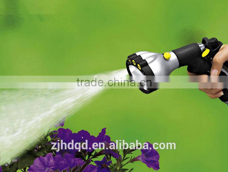 high quality china supplier 8 function spary garden water gun