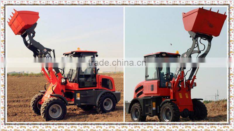 EVERUN telescopic forklift bucket loader with Telescopic Arm ER2000