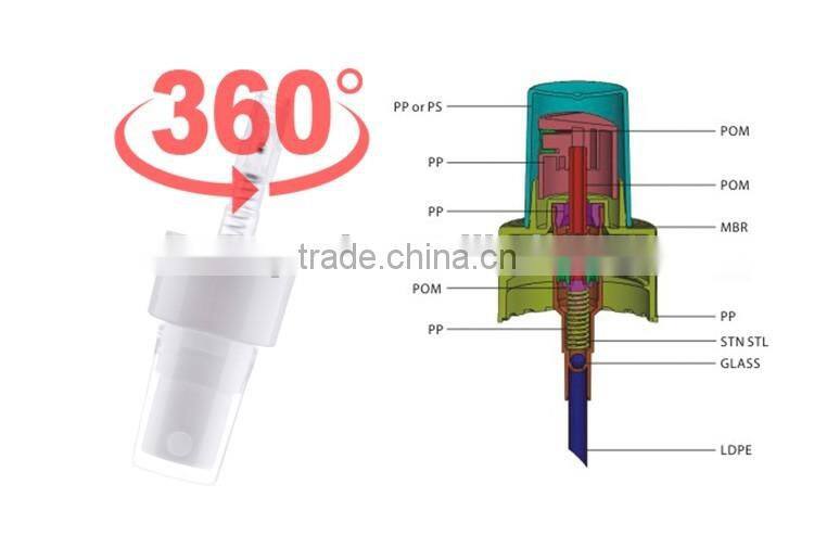 micro spray emitters 360 degree mist spray for face