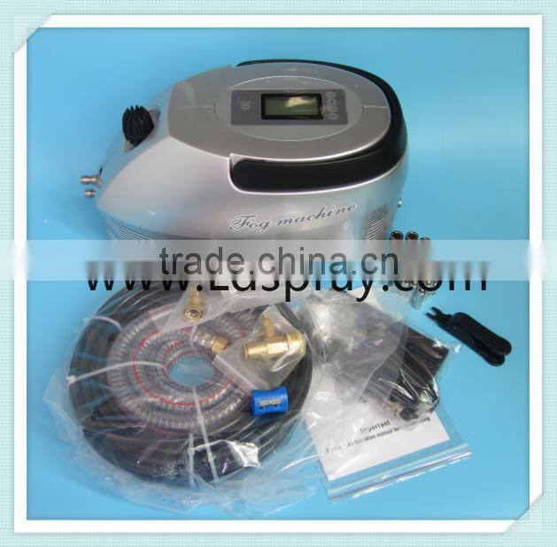 0.3L/min mini indoor cool mist fog machine working at 24V axial pump(2 plungers)