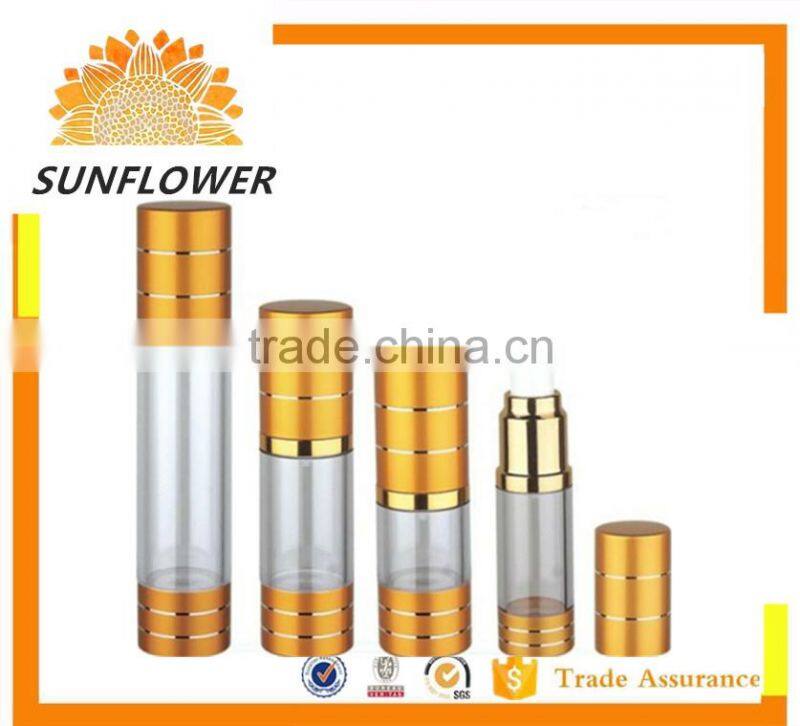 palstic empty white airless bottles 80ml/100ml/120ml