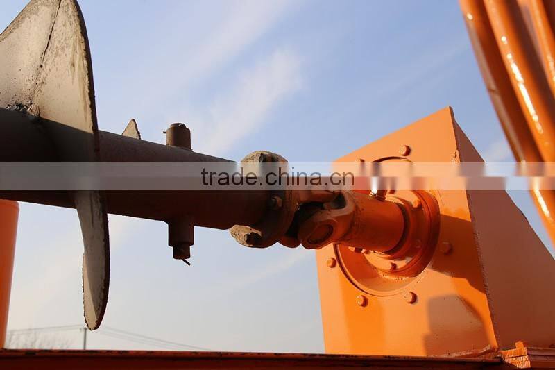 Tractor Telegraph poles trepanning machine