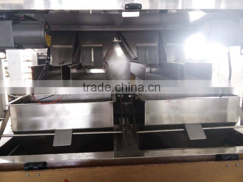 Double scale strip/ block filling packaging machine