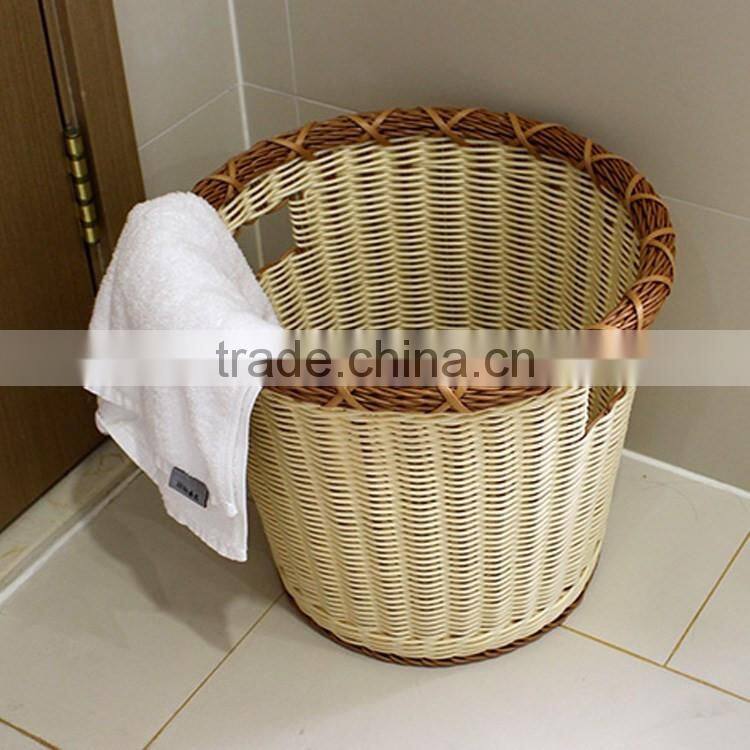 Chinese supplier high quality new product handmade eco-friendly plastic laundry basket