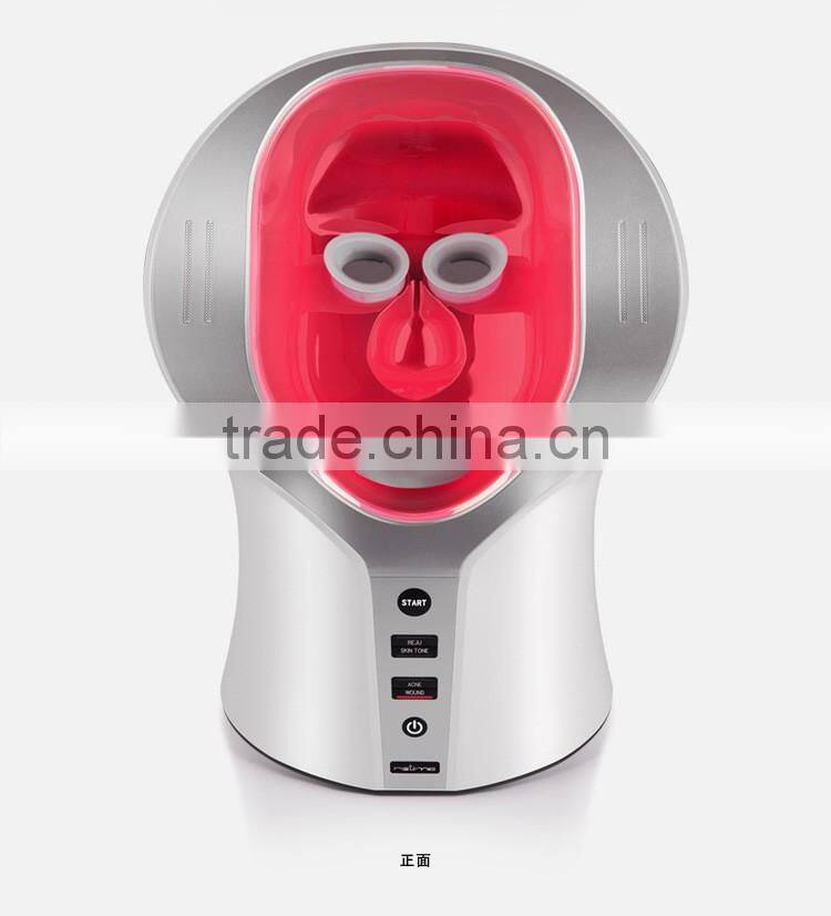 2017 New 4 Color LED Facial Mask Photon Skin Care Beauty Machine SPA PDT Therapy Skin Rejuvenation Acne Remover Anti-wrinkle