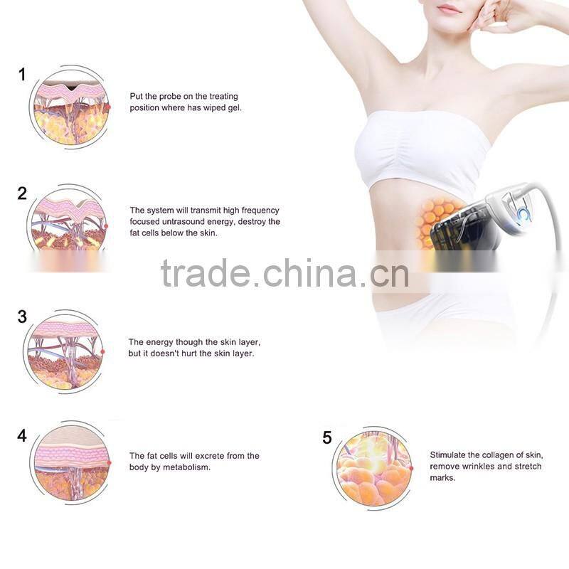 2017 mini liposonix transducer machine for body slimming portable home use weight loss machine