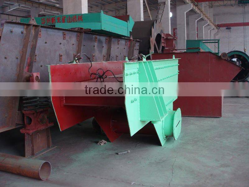 Vibrating Feeder in Sand making plant