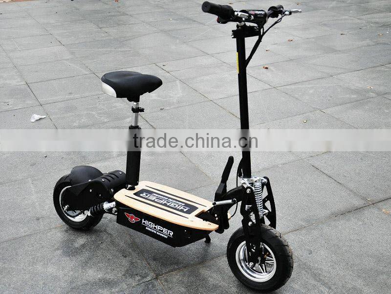 1300W 48V Brushless 2 Wheel Electric Scooter with 12" Wheel HP107E-C