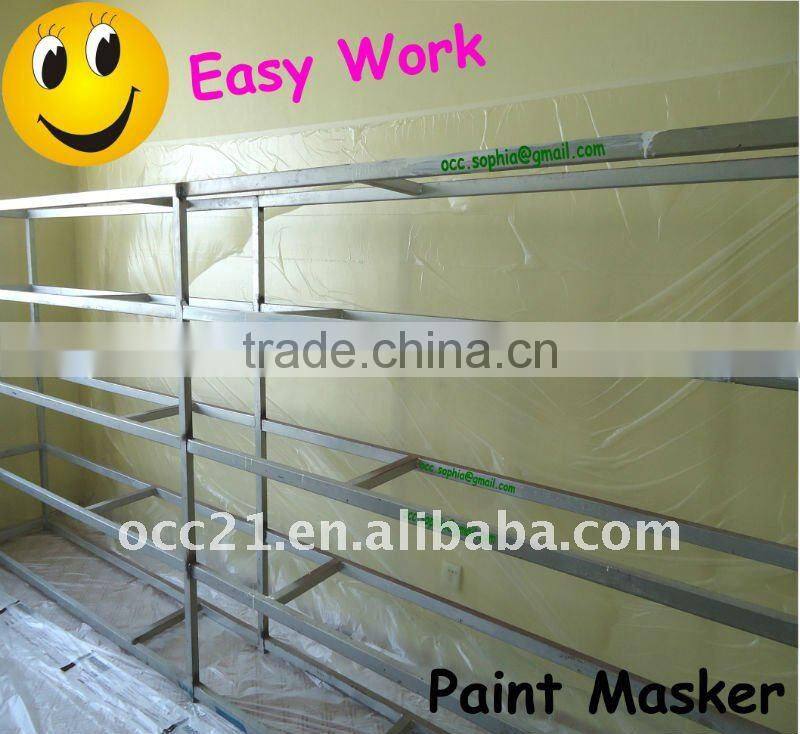 General Purpose pretaped masking film with dispenser