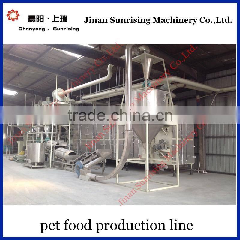 Automatic pet food production equipment