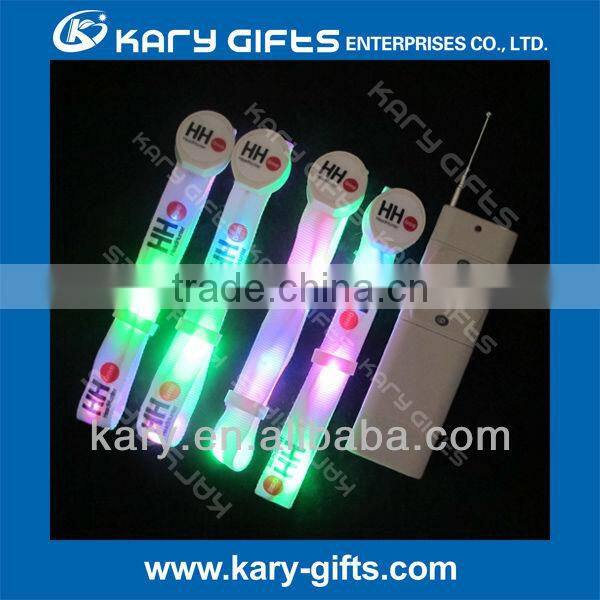 Brazil World Cup flashing led bracelet