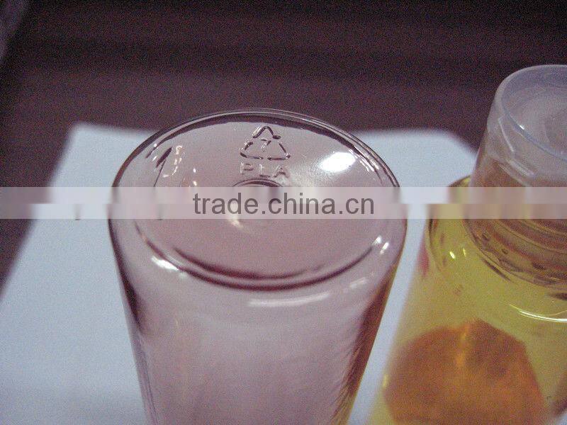 150ml non-toxic non-pollution biodegradable PLA corn plastic bottles for cosmetics