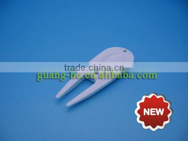 Eco-friendly PLA plastic Golf Divot repair Tool - 100% biodegradable non-pollution