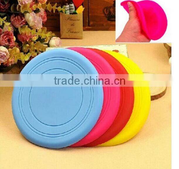 CY186 Fantastic Pet Dog Flying Disc Tooth Resistant Training Toy Play Frisbee Tide